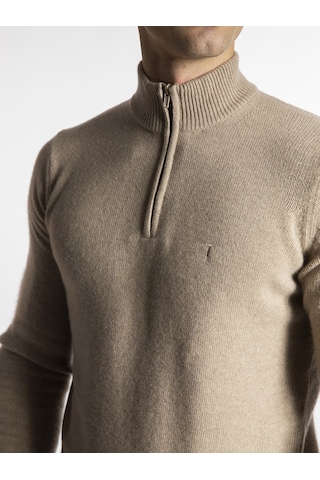 Trussardi Erkek Kazak TRRD003625 Açık Kahverengi