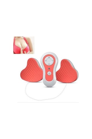 Dm Şarj Edilebilir Elektrikli Göğüs Masaj Aleti - Turuncu Renk, Rahatlatıcı