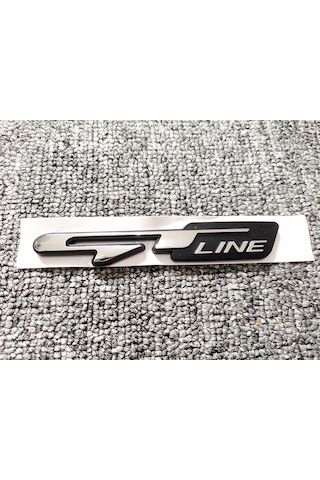 Gt Line Yazı Logo Arma Abs Krom Renk Gt Arma Logo Çamurluk Bagaj