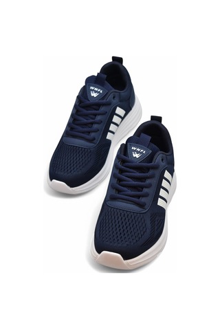 Papatay 4310-1 Tam Ortopedik Taban Unisex Spor Ayakkabı Yazlık Hafif Eva Taban Günlük Spor Ayakkabı Lacivert