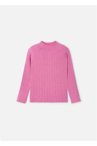 Mayoral Kız Çocuk Ribanalı Kazak 4062 Pembe