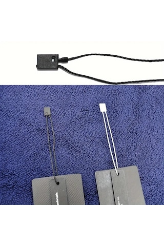 Kilitli Ip- Etiket Bağlama Ipi Renk: Lacivert Uzunluk: 18cm 500 Adet