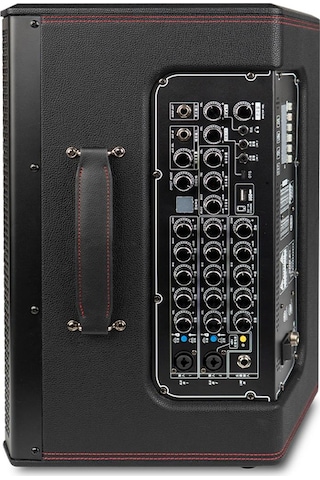 Shile Sl-8 El Mikrofonlu Usb Sd Ve Bluetooth Taşınabilir Hoparlör Ses Sistemi Sahne Kolonu