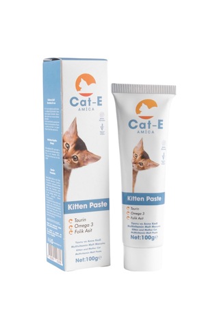 Amica Cat-e Kitten Paste Yavru ve Anne Kediler İçin Mal Macunu