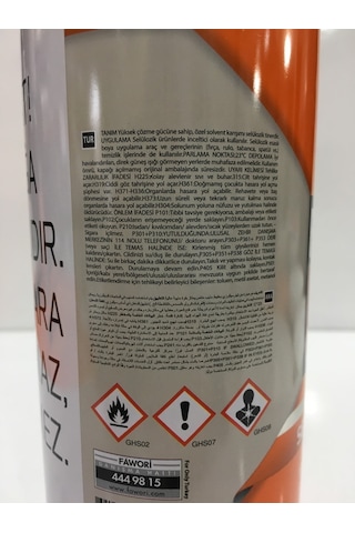 Fawori Selülozik Tiner 1 L (461212785)