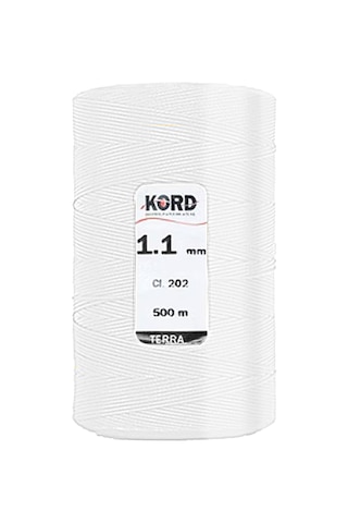 Kord Beyaz 1.1 Mm 500 M Mumlu El Saracı Ve Dikiş İpi
