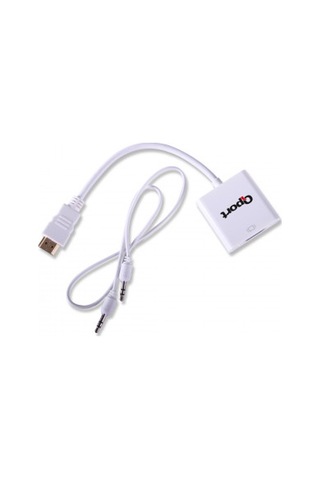 Qport Q-hd-vgj Hvj Hdmı To Vga Çevirici
