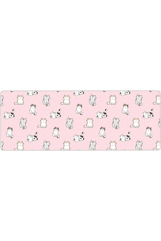 Gaming Oyuncu Xl Mouse Pad Kaydırmaz Dikişli 80 30 Cm Mousepad 17