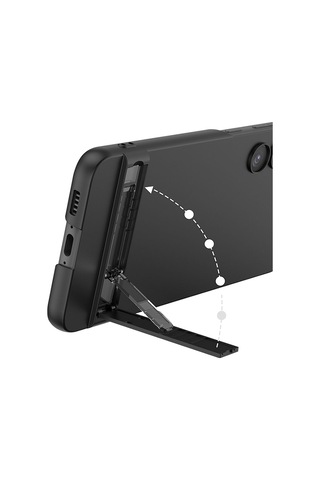 Galaxy S23 Plus Kılıf Zore Kamera Korumalı Dikey Standlı Ays Kılıf