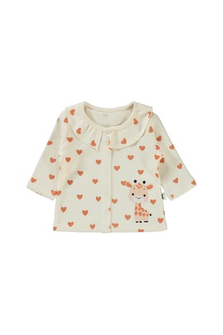 Civil Baby Kalp Zürafa 1-6 Ay Pijama Takımı Fil Dişi