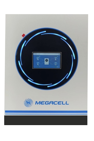 Megacell 48v/6200w Hibrit İnverter - Dokunmatik Ekran Paralellenebilir