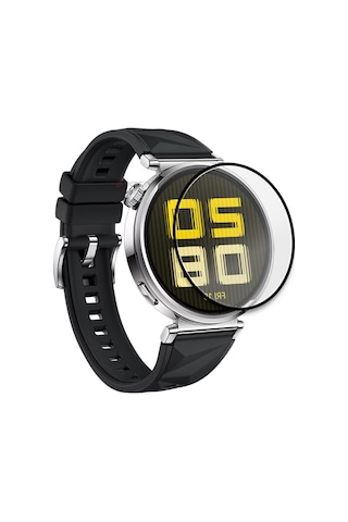 Sneezy Huawei Gt5 41mm İle Uyumlu Polymer Temperli Nano 0.5 Mm Watch Ekran Koruyucu