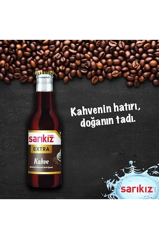 Sarıkız Extra Kahve Aromalı Maden Suyu 24 x 200 ML