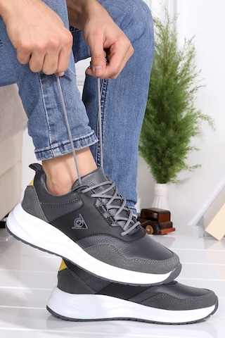 Dunlop Orthopedix 1589 Anatomik Erkek Bağcıklı Sneaker Spor Ayakkabı 001