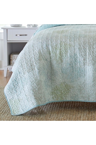 Laura Ashley Saltwater Çift Taraflı Nevresim Takımı %100 Pamuk, Tek Kişilik, Yumuşak Ve Konforlu Renkli 170 X 220 Cm