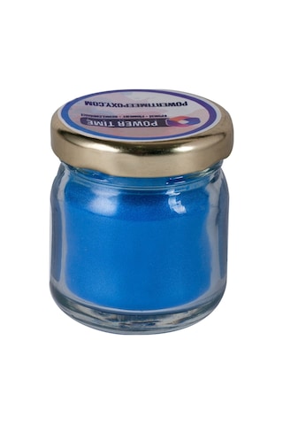 Sedefli Metalik Toz Pigment Boya / Gök Mavi / Epoksi Için