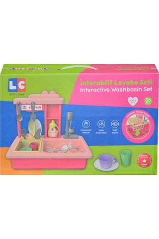 Lc-30916 Pilli Interaktif Lavabo Seti 21 Parça-Enfal