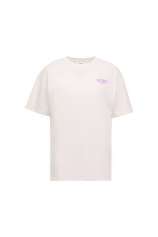 Reebok Tena Tee Ekru Kadın Kısa Kol T-shirt Bej