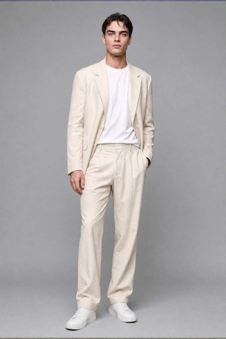 Defacto Oversıze Tencel Ecru Blazer Ceket H7042ax26smer91 Ekru-er91