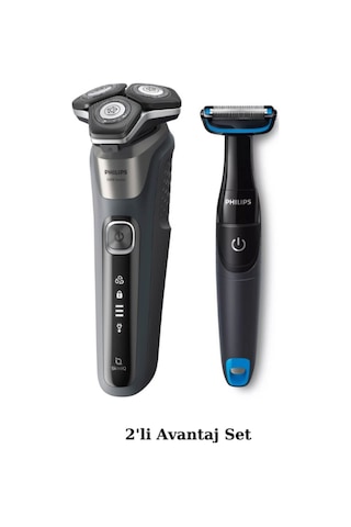 Philips S5887/10 Islak - Kuru Sinek Kaydı Tıraş Makinesi - BG1024 Banyo Vücut Bakım Tıraş Makinesi