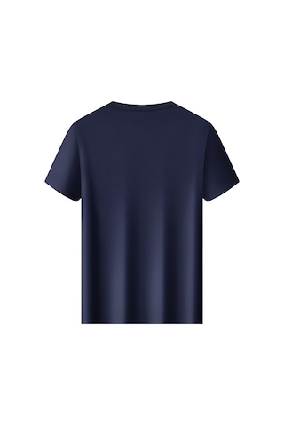 New Performance Premium Basic T-shirt 75.9% Pamuk 24.1% Polyester Lacivert
