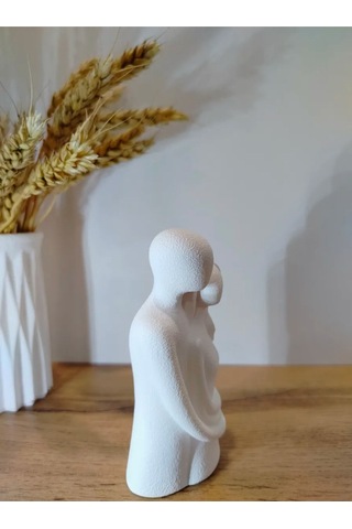 Soyut Sevgi Heykeli Minimalist & Anlam Yüklü Dekoratif Figür