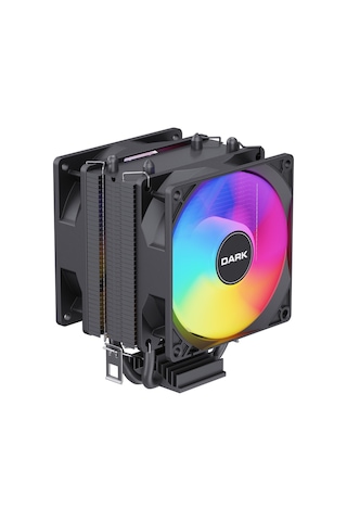 Dark Freezer X94Rd. 2X92Mm 4Pin Pwm Kırmızı Led Fanlı Dkccx94Rd