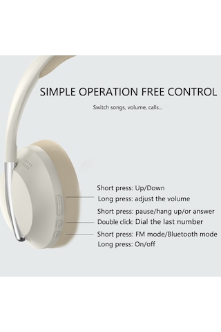 CBTxGlobal P7233 Bluetooth 5.3 Mikrofonlu Kulak Üstü Kulaklık