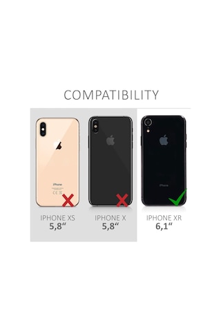 Teknomoda Apple Uyumlu iPhone XR Kilif Magsafe Kablosuz Sarj Seffaf Kapak 563773146