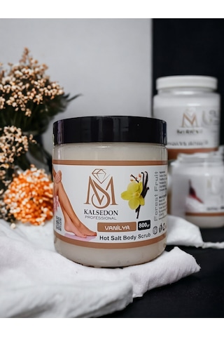 Ms Kalsedon Professoinal Vanilya Aromalı Vücut Peeling 800 G