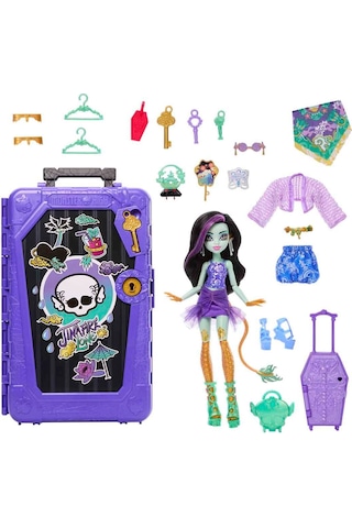 Monster High Gizemli Arkadaşlar Tatil Bebeği Jınafıre Long Jdr52