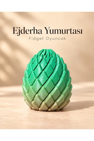 Ejderha Yumurtası Döner Fidget Oyuncak Kinetik Stres Oyuncağı