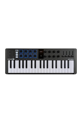 Minilab 37: Siyah Yeni Nesil 37-tuş Keyboard / Controller