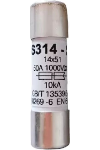 Bor Bs314-pv/20a/1000v ,14x51mm 20a Gpv/ges Kartuş Sigorta