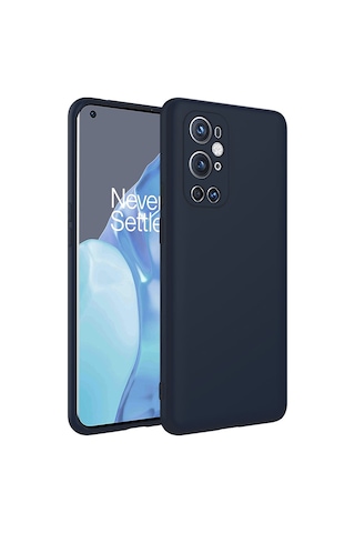 One Plus 9 Pro Kılıf Tchs Mara Lansman Kapak - Lacivert Lacivert