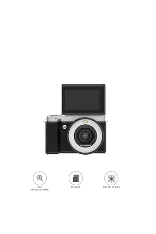 Torima CMR45 Dijital Mini Fotoğraf Video Kamera Siyah