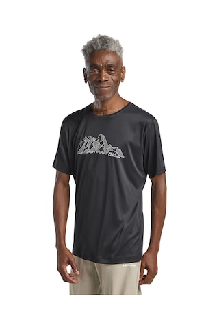 Jack Wolfskın Jack Wolfskin Peak Graphic T Erkek Tişört T0272 Çok Renkli