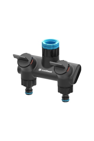 Cellfast Ergo İkili Su Dağıtıcı Konnektör Musluk Bağlantı Aparatı G1/2"-g3/4"-g1"