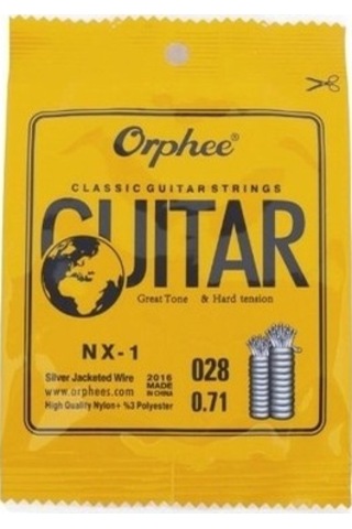 Orphee Nx-1 Klasik Gitar İçin 1. Tel Mi Teli-10 Adet-Pena