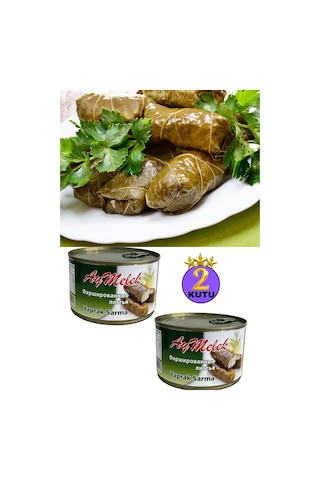 Yaprak Sarma 2 Kutu Yerli Üretim 400 Gr Doğal Besin Deposu Hazır Yemek