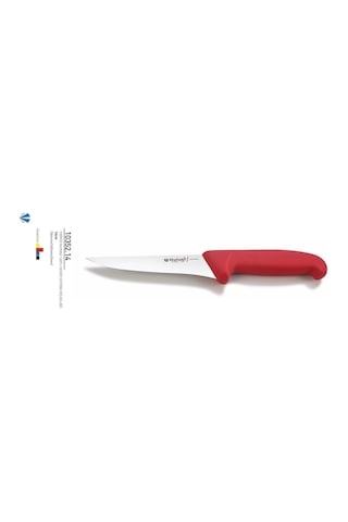Fibrox Kaymaz Saplı Kasap No.1 Kemik Sıyırma Bıçağı 14 Cm Hulusi - Drita Bıçak 36mm X 140mm X 3mm 10352.14 Mavi Renk