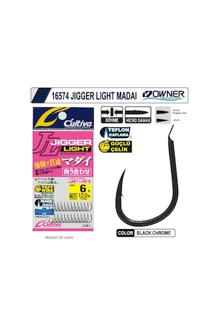 Cultiva 16574 Jigger Light İğne 1 0