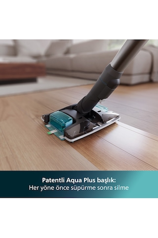 Philips 8000 Serisi Aqua Plus XC8053/01 Şarjlı Dikey Süpürge Teşhir