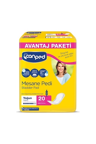 Canped Mesane Pedi Yoğun Büyük Boy L 6 x 20'li