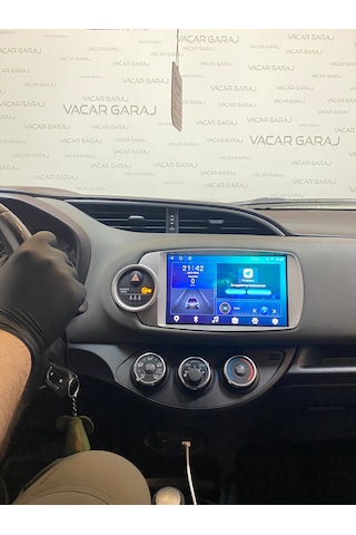 Toyota Yarıs 2012-20 9 Uyumlu Androıd Multimedya Gerçek 2/32 Kablosuz Carplay Geri Görüş Kameralı 9"