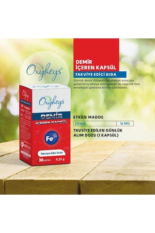 OXYHEYS DEMİR İÇEREN KAPSÜL