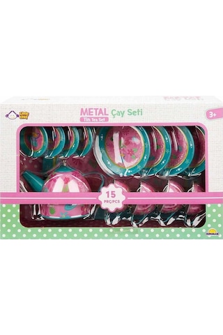 Mey İthalat Metal Çay Takımı 15 Parça Diğer