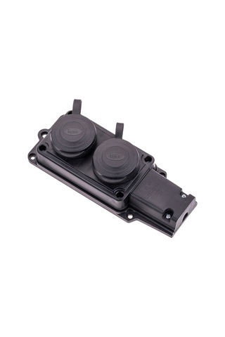 Byes 1x16a 2p+e 250v Kauçuk İkili Priz