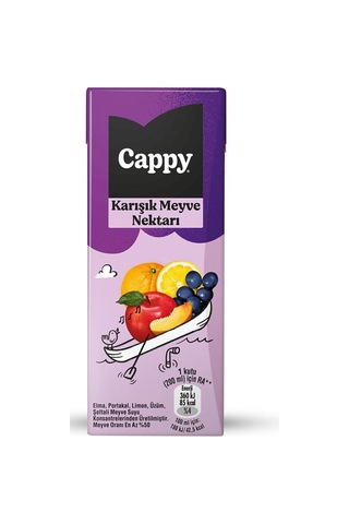 Cappy Karışık Meyve Nektarı 200 Ml X 27 Adet