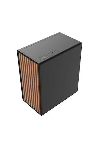 Turbox Wood 250w Psu 1 Type-c 1 Usb 3.0 1 Usb 2.0 Ahşap Bilgisayar Kasası